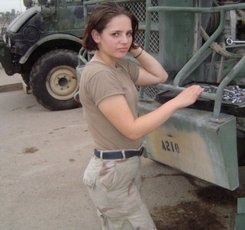 American female fighter