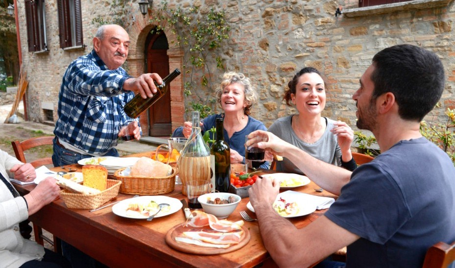 In Southern Europe much time and effort is devoted to meals, which serve important social functions as a result.